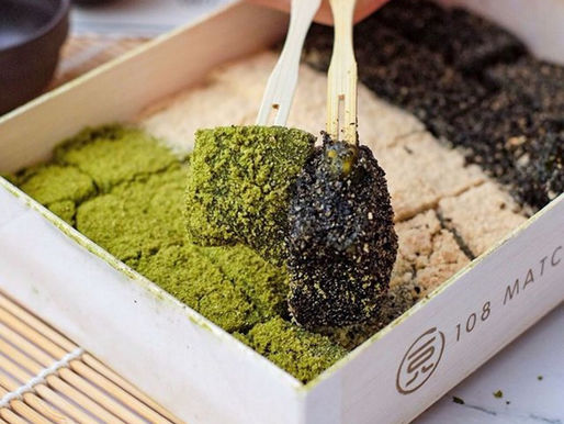 Ultimate Mochi Delight with 108 Matcha Saro SG's Melt-in-Your-Mouth Matcha Nuggets
