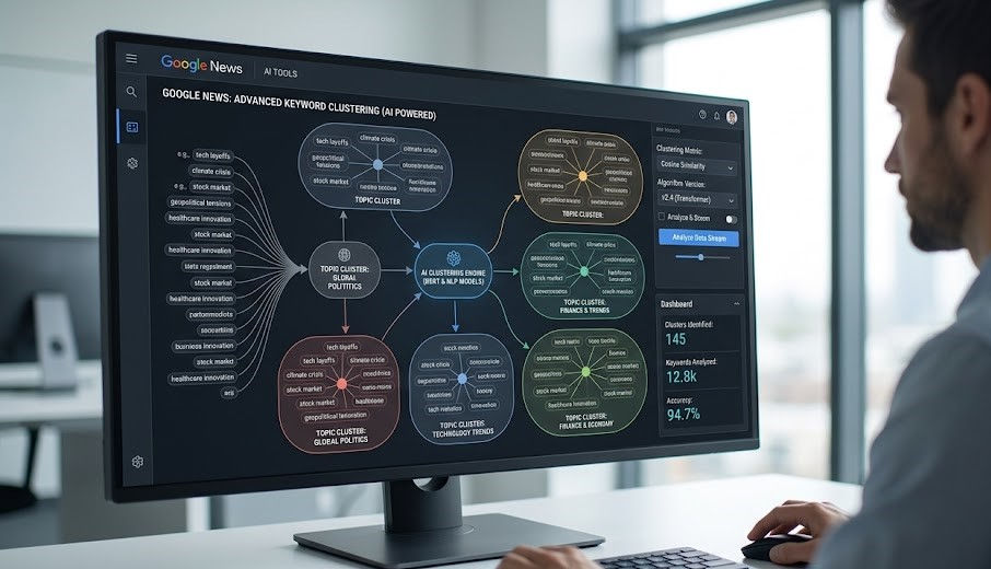 Google News AI Tools for Keyword Clustering