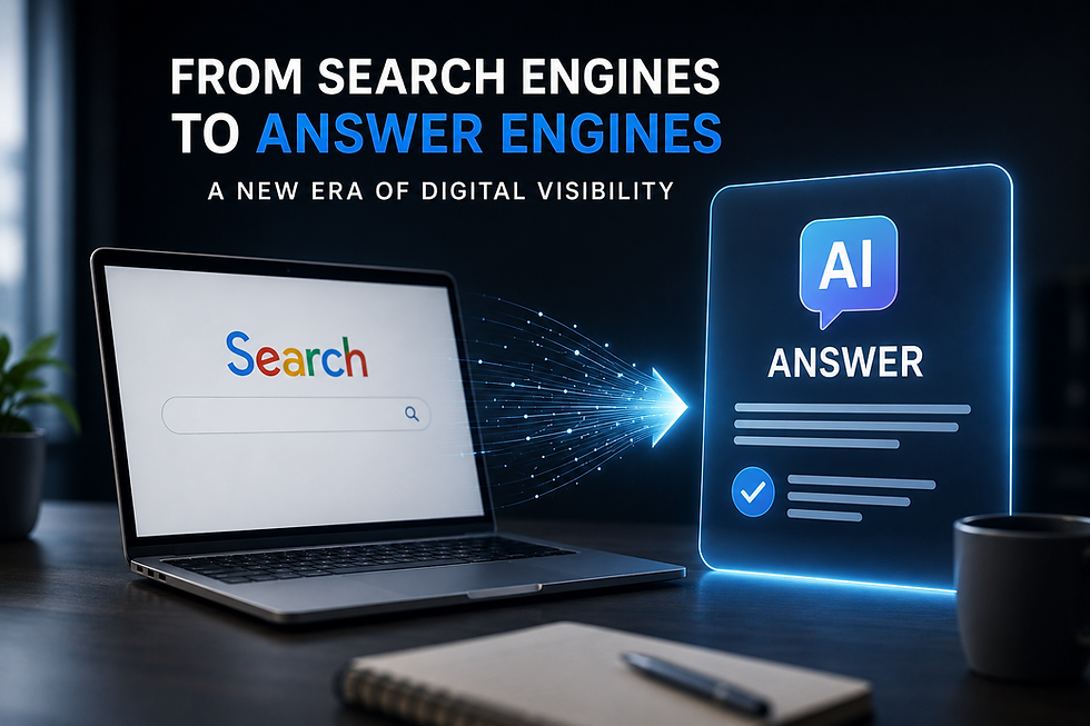 From Search Engines to Answer Engines: A New Era of Digital Visibility