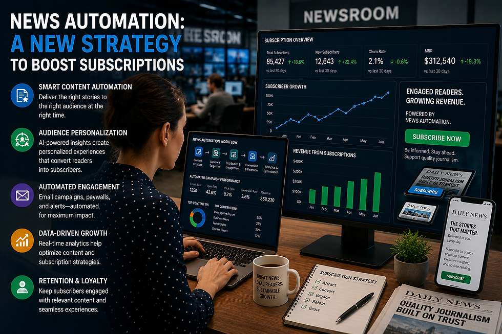 News Automation: A New Strategy to Boost Subscriptions