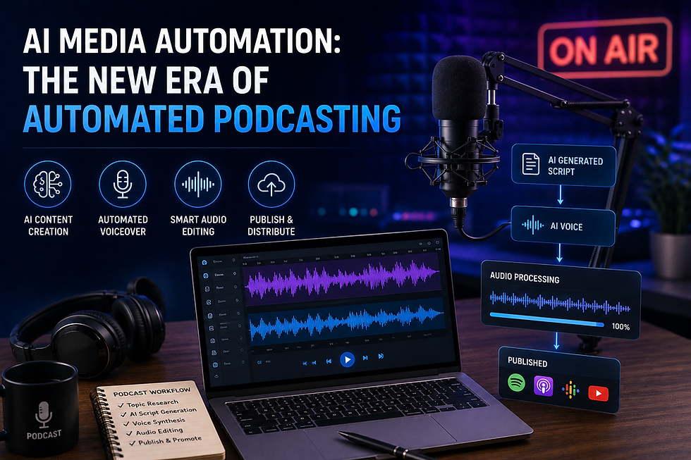 AI Media Automation: The New Era of Automated Podcasting