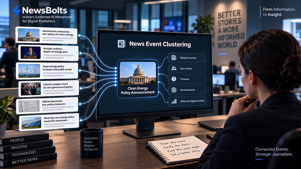 What Is News Event Clustering And Why Does It Matter For Publishers?