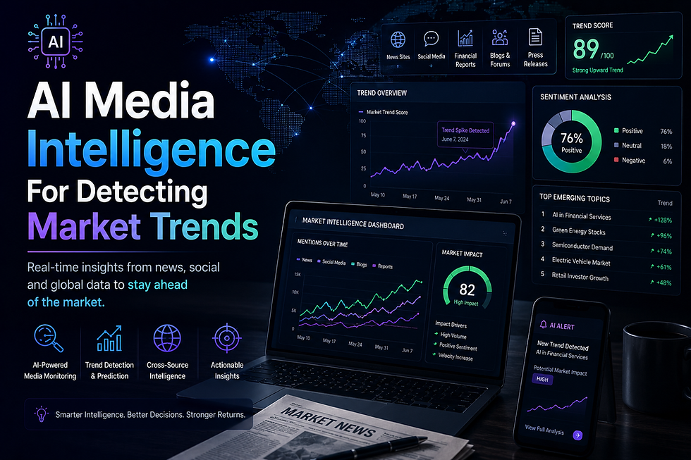 AI Media Intelligence For Detecting Market Trends