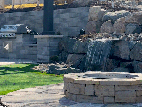 Fire Pit Water Fall Gif.gif