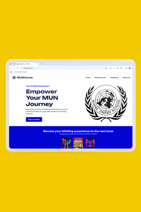 AI-powered assistant for impeccable research and riveting MUN speeches.