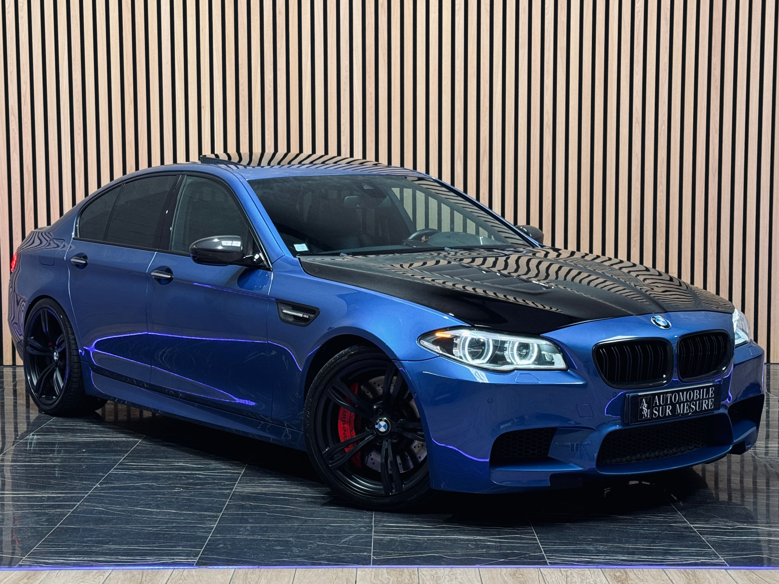 BMW M5 F10 (2) LCI 560 DKG DRIVELOGIC MANHART PIECES CARBONE