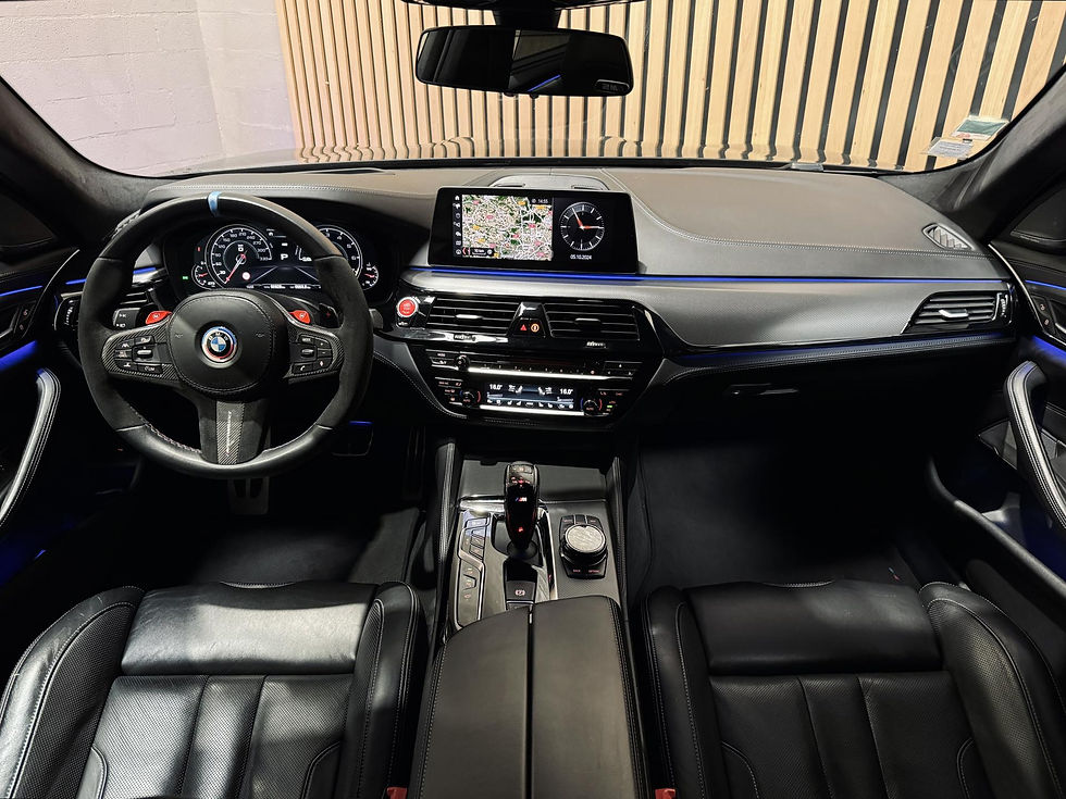Thumbnail: BMW M5 F90 4.4 600 IMMAT FR SUIVI BMW STAGE 2 800+ ETAT NEUF RIEN A PREVOIR