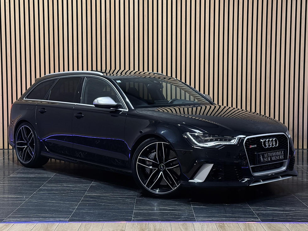 AUDI RS6 Quattro 4.0 560 V8 BREAK ENTRETIEN AUDI CÉRAMIQUE PACK CARBONE IMMAT FR