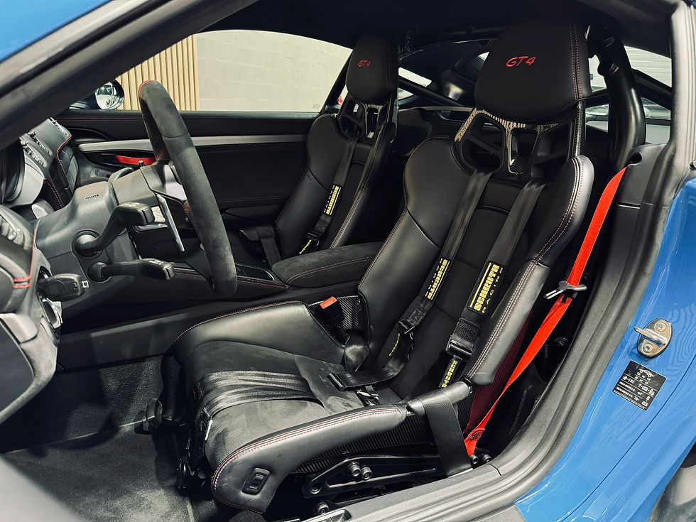 Miniature : PORSCHE CAYMAN 718 TYPE 982 GT4 4.0 FLAT 6 420 CLUBSPORT SIEGE 918 ORIGINE FR