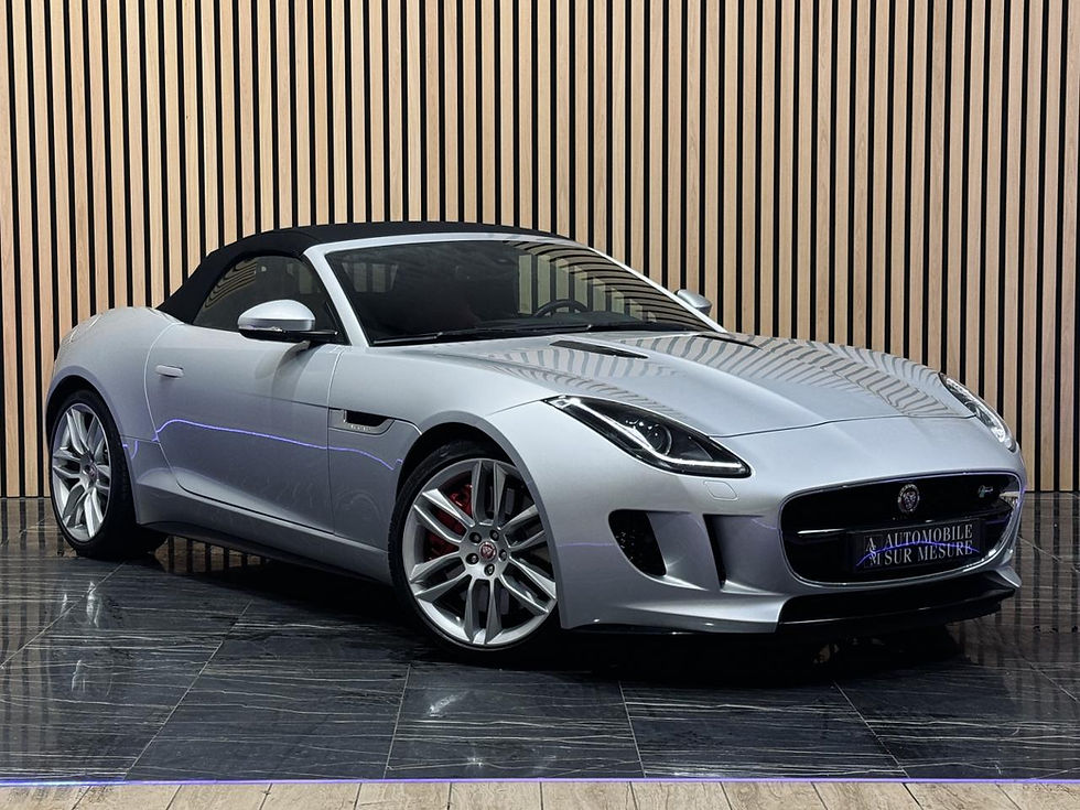 Miniature : JAGUAR F-TYPE 5.0 V8 550 R BVA RWD CABRIOLET FULL JAGUAR IMMAT FR