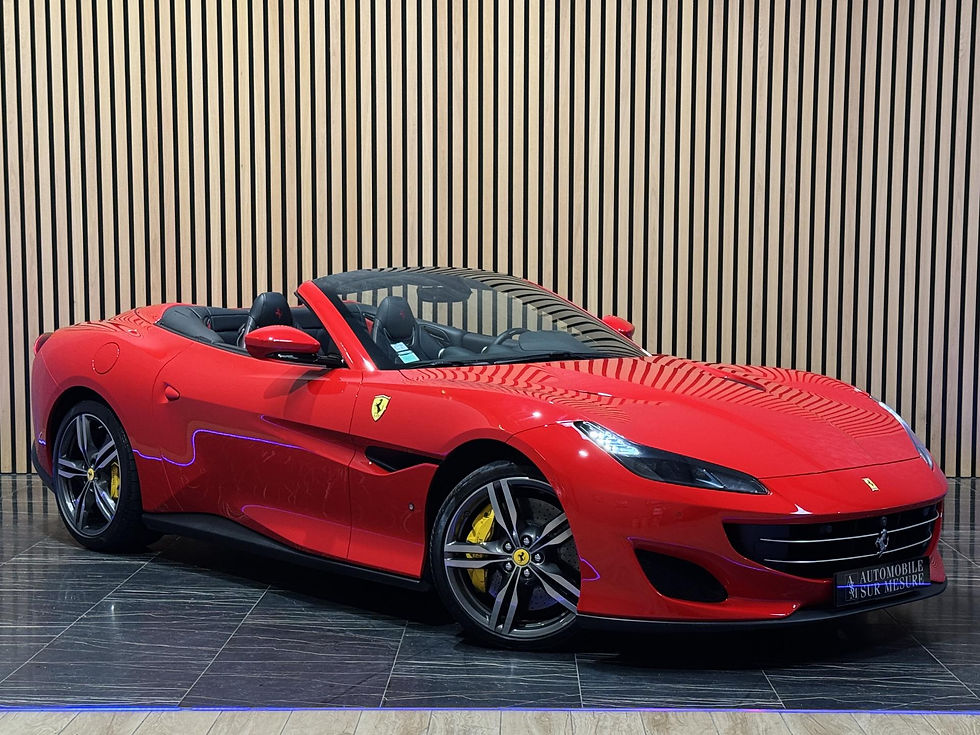 FERRARI PORTOFINO CABRIOLET 3.9 V8 600 BVR SUPERBE CONFIG
