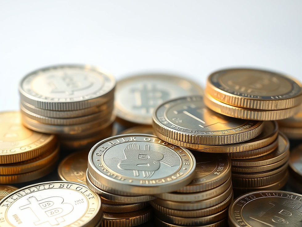 Stack of money showing revenue