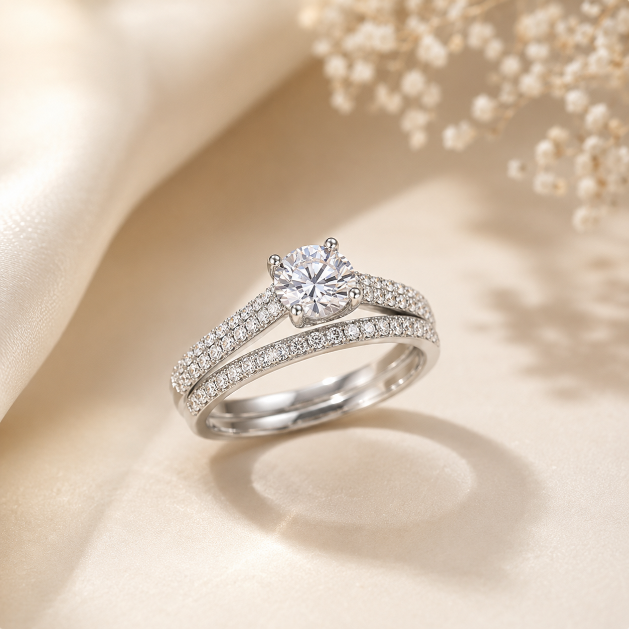 Eternal Spark Halo Ring