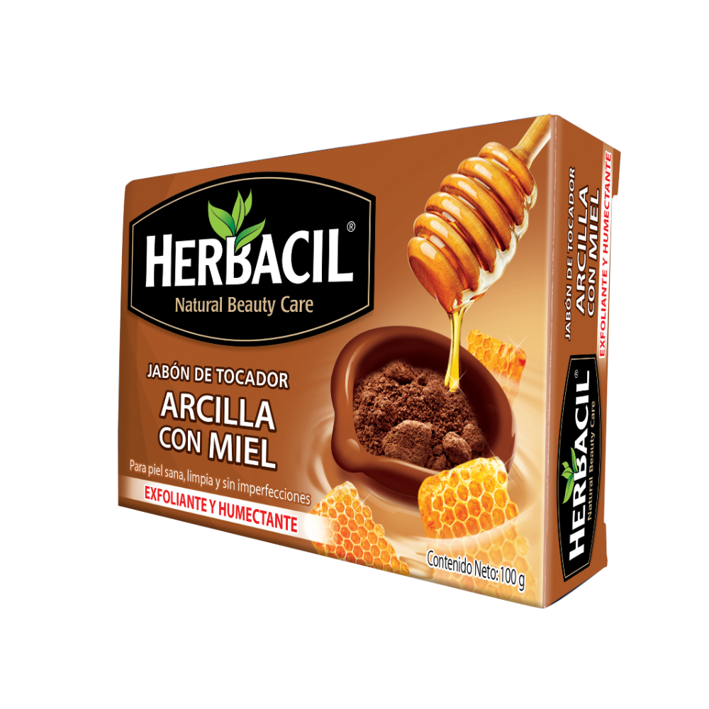 Jabón de arcilla con miel
