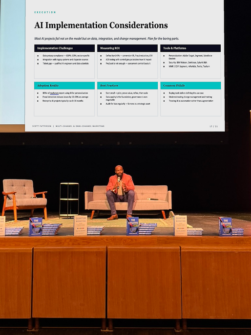 AI in Marketing: What I Told CUNY