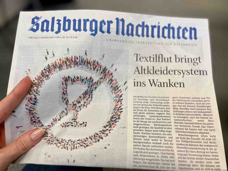 Salzburger Nachrichten - Textilflut bringt Altkleidersystem ins Wanken
