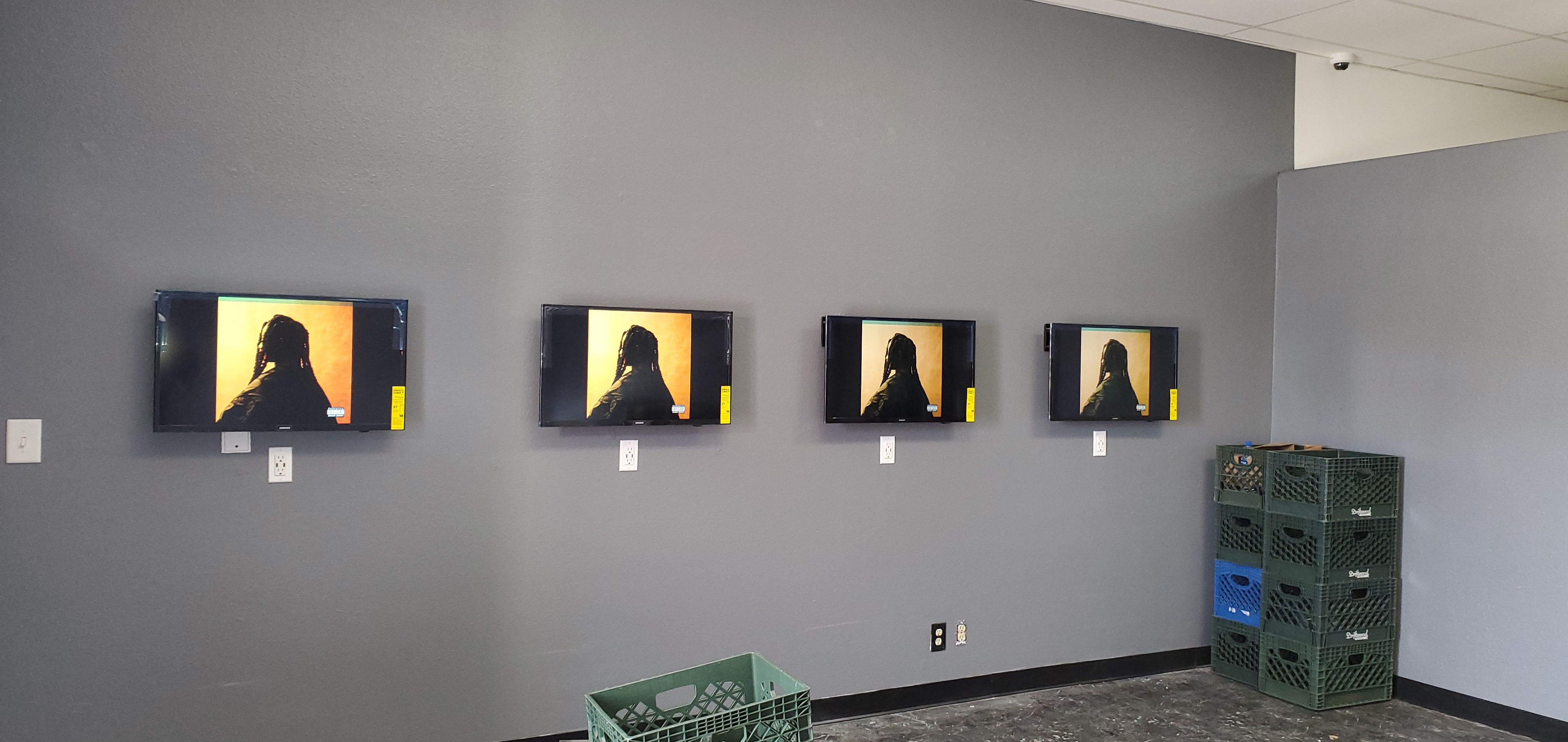 Tv Installation +power plug 