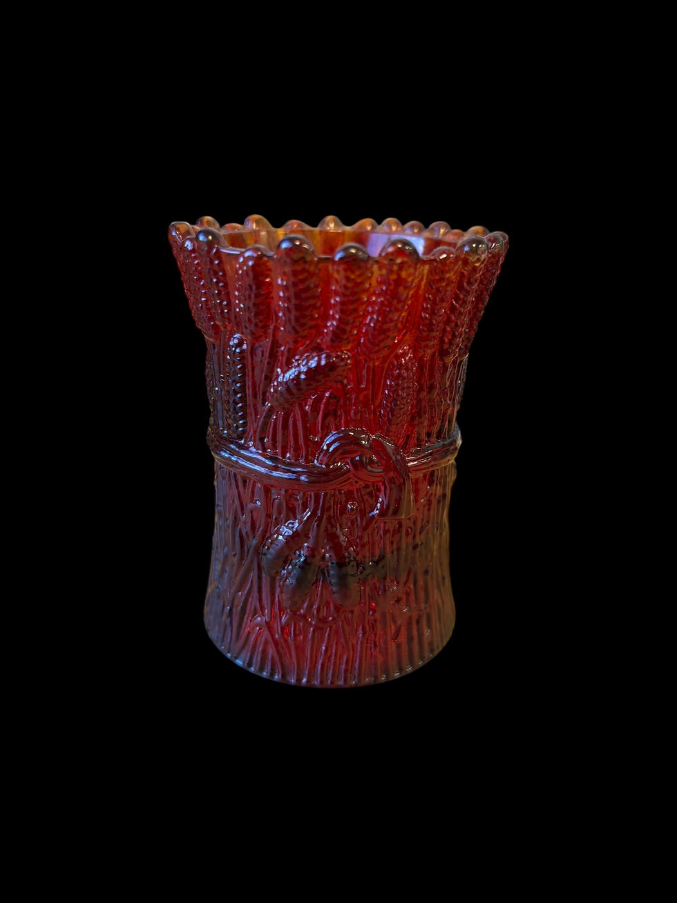 Thumbnail: St Clair Bob and Maude 1974 Wheat Toothpick Holder Res 