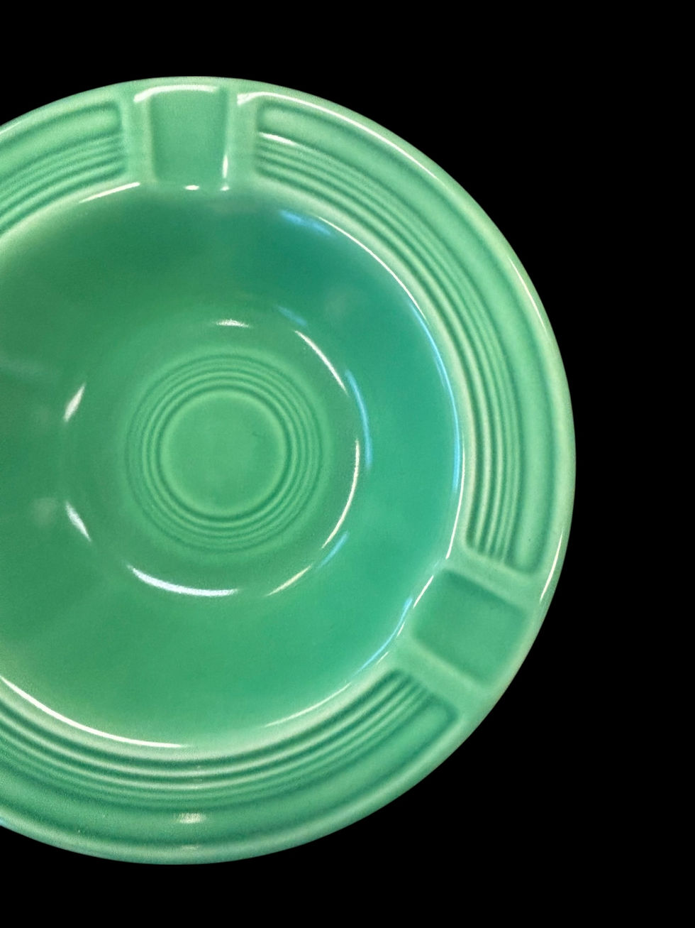 Thumbnail: Fiesta Vintage Original (Light) Green Ashtray Post 1940