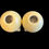 Thumbnail: Fiesta Yellow Round Bulb Candle Holder Pair