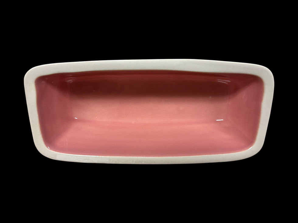 Thumbnail: Fiesta 1/4 lb Butter Dish Rose