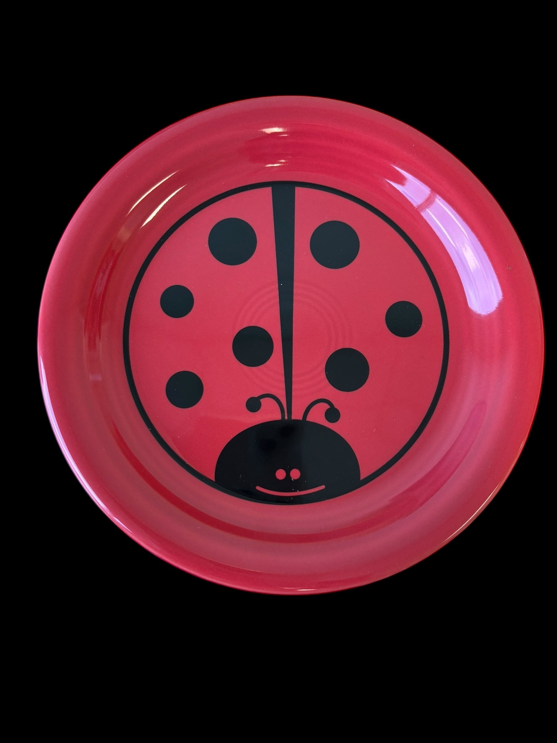 Fiesta FTCCO Ladybug Bistro Appetizer Plate 2024 Scarlet