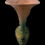 Thumbnail: Roseville Pottery Pink Water Lily Cornucopia Vase 178-8 - Repaired