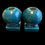 Thumbnail: Fiesta Juniper Round Bulb Candle Holder Pair