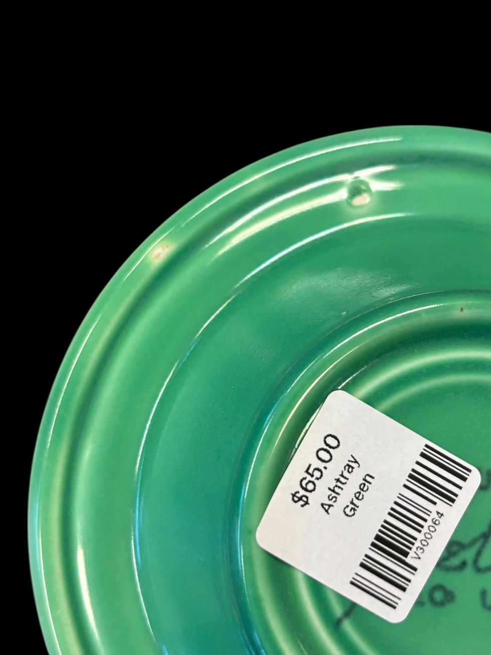 Thumbnail: Fiesta Vintage Original (Light) Green Ashtray Post 1940