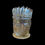 Thumbnail:  St Clair Indian Toothpick Holder Carnival Clear Iridescent 