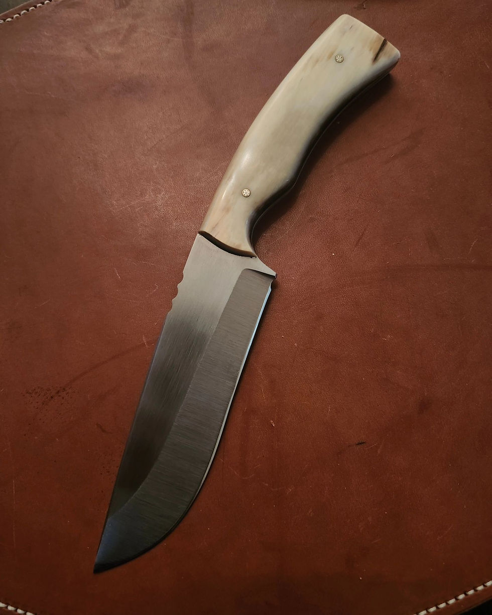 Thumbnail: CPM154 Knife with Mammoth Scales