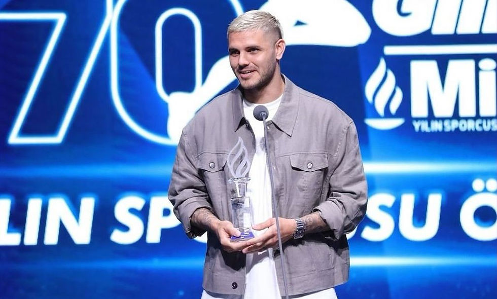 icardi yılın futbolcusu ödülü