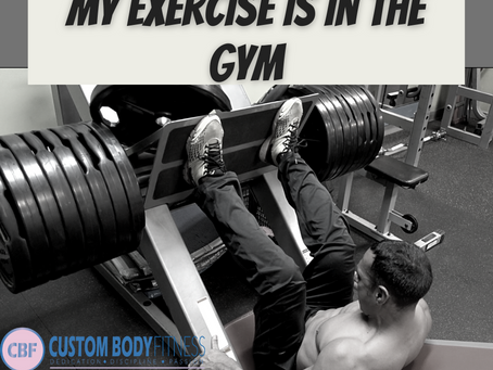 Stay in Shape and Lose Weight by Accident