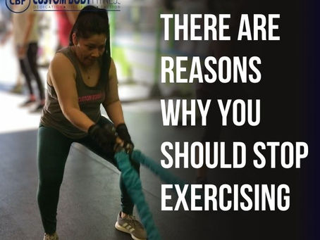 Some Reasons for Not to Exercise