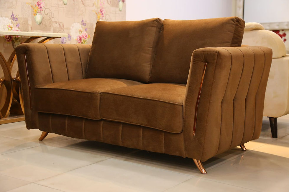 Thumbnail: Sophisticated fabric sofa, boasting a versatile 3+2+2 seating arrangement