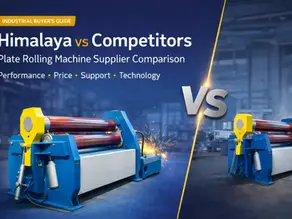 Comparison of Himalaya plate rolling machines versus competitors highlighting performance, price, support, and technology