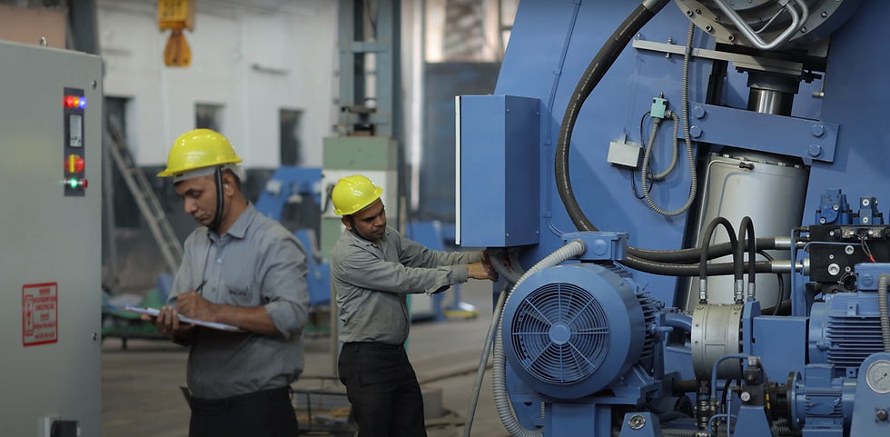 plate rolling machine inspection