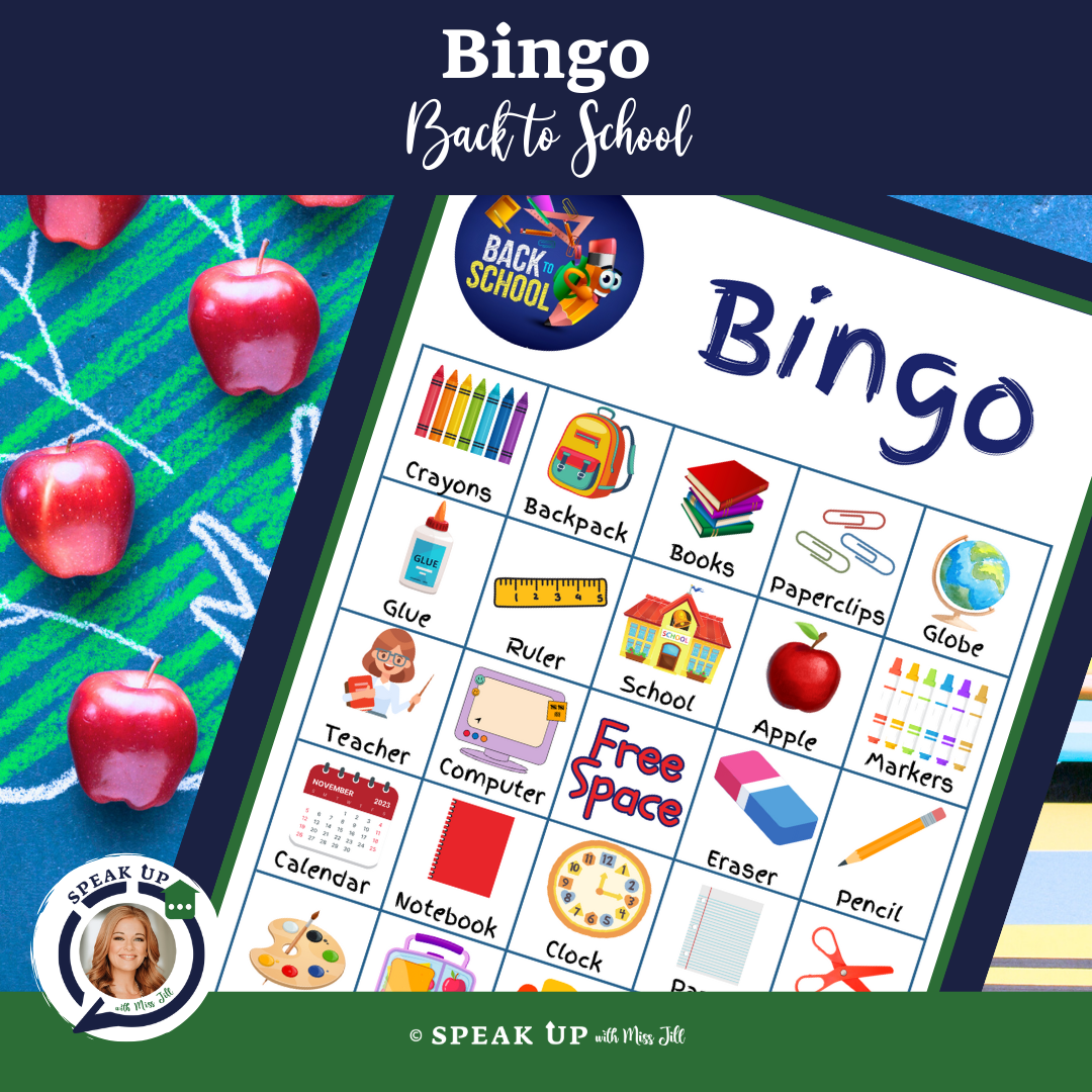 BINGO - Back to School