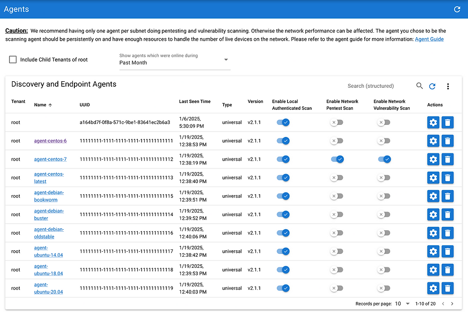 Universal Endpoint Agent