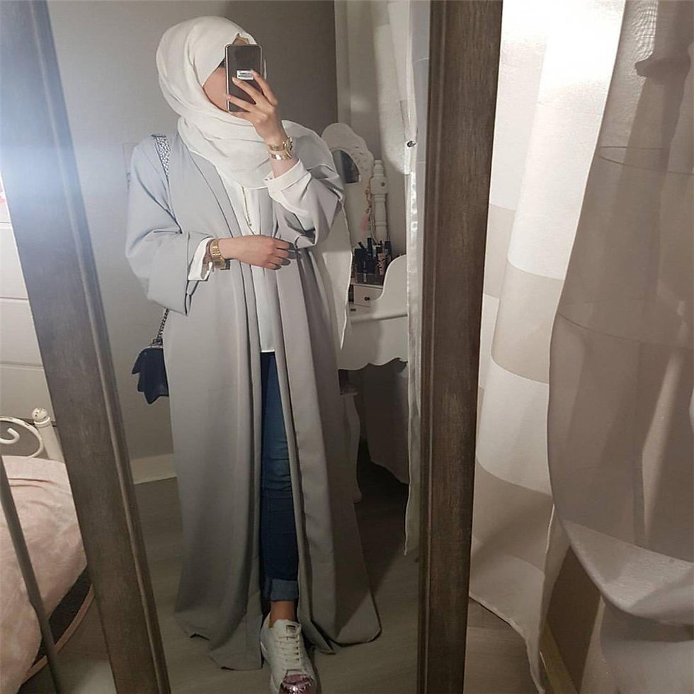 Miniature : Fashion Muslim Kimono Abaya Solid Retro Ethnic Cardigan Robe Ramadan Dress Duba