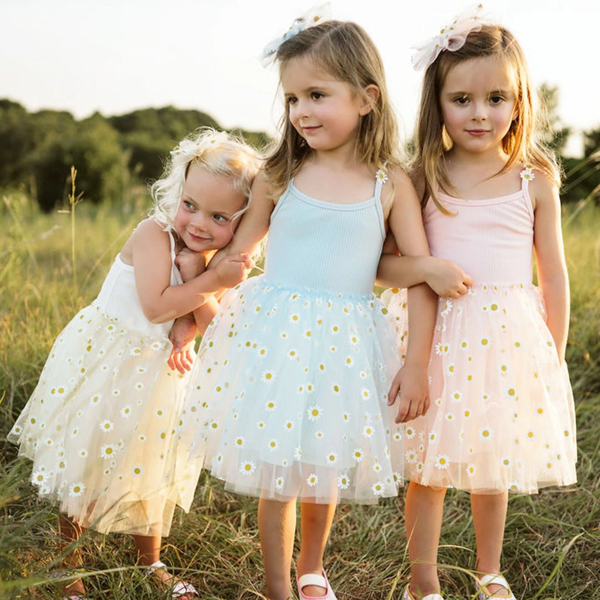 ma&baby 6M-4Y Toddler Kids Baby Girls Tutu Dress Tulle Party Birthday Daisy Dre