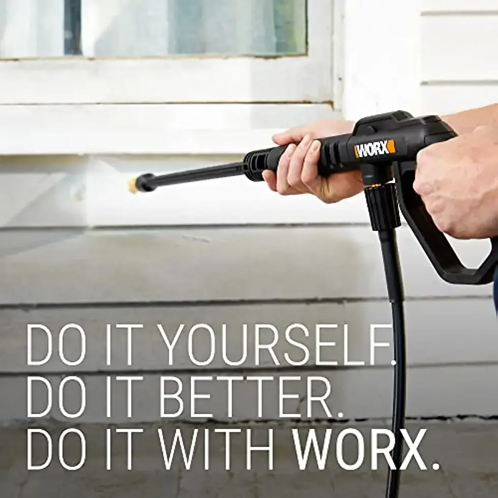 Thumbnail: Worx 13 Amp Electric Pressure Washer 1800 PSI with 3 Nozzles - WG605