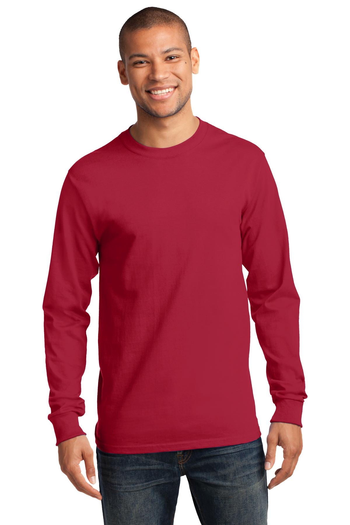 Port & Company ®  - Tall Long Sleeve Essential Tee. PC61LST