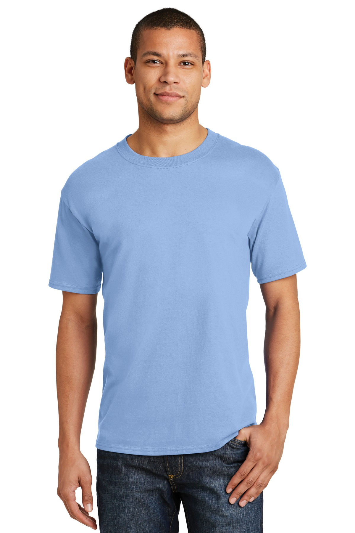 HanesÂ® Beefy-TÂ® - 100% Cotton T-Shirt.  5180