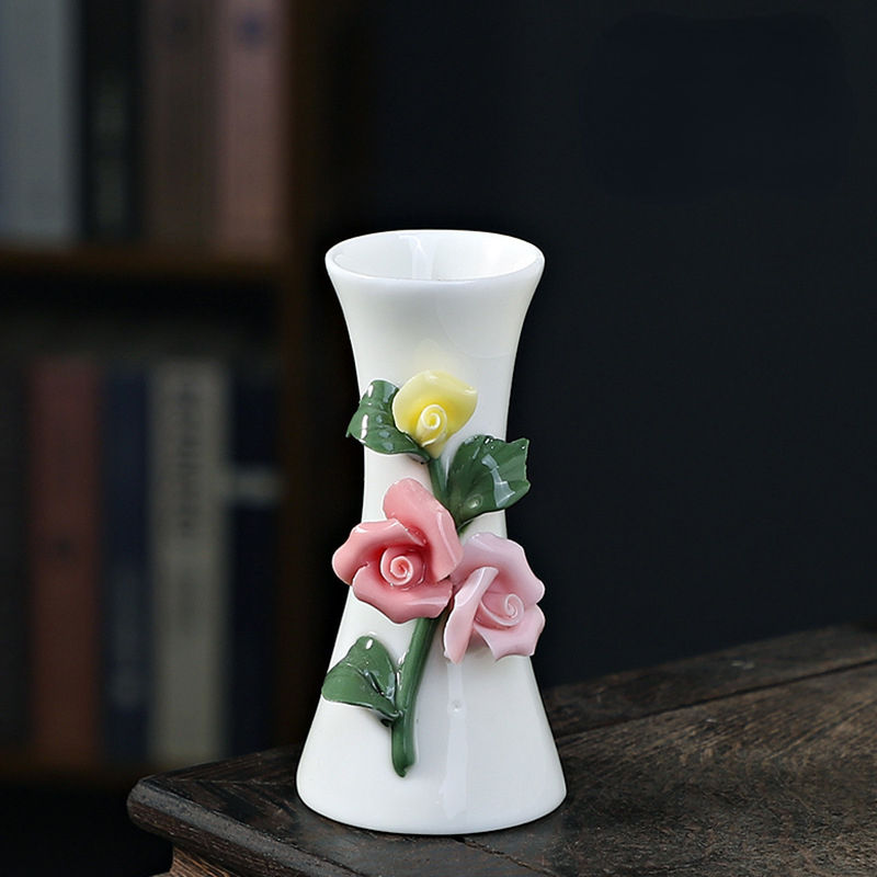 Thumbnail: Handmade Flower Vases Ceramic Hydroponic Mini Flower Inserted Dry Flower Fragra