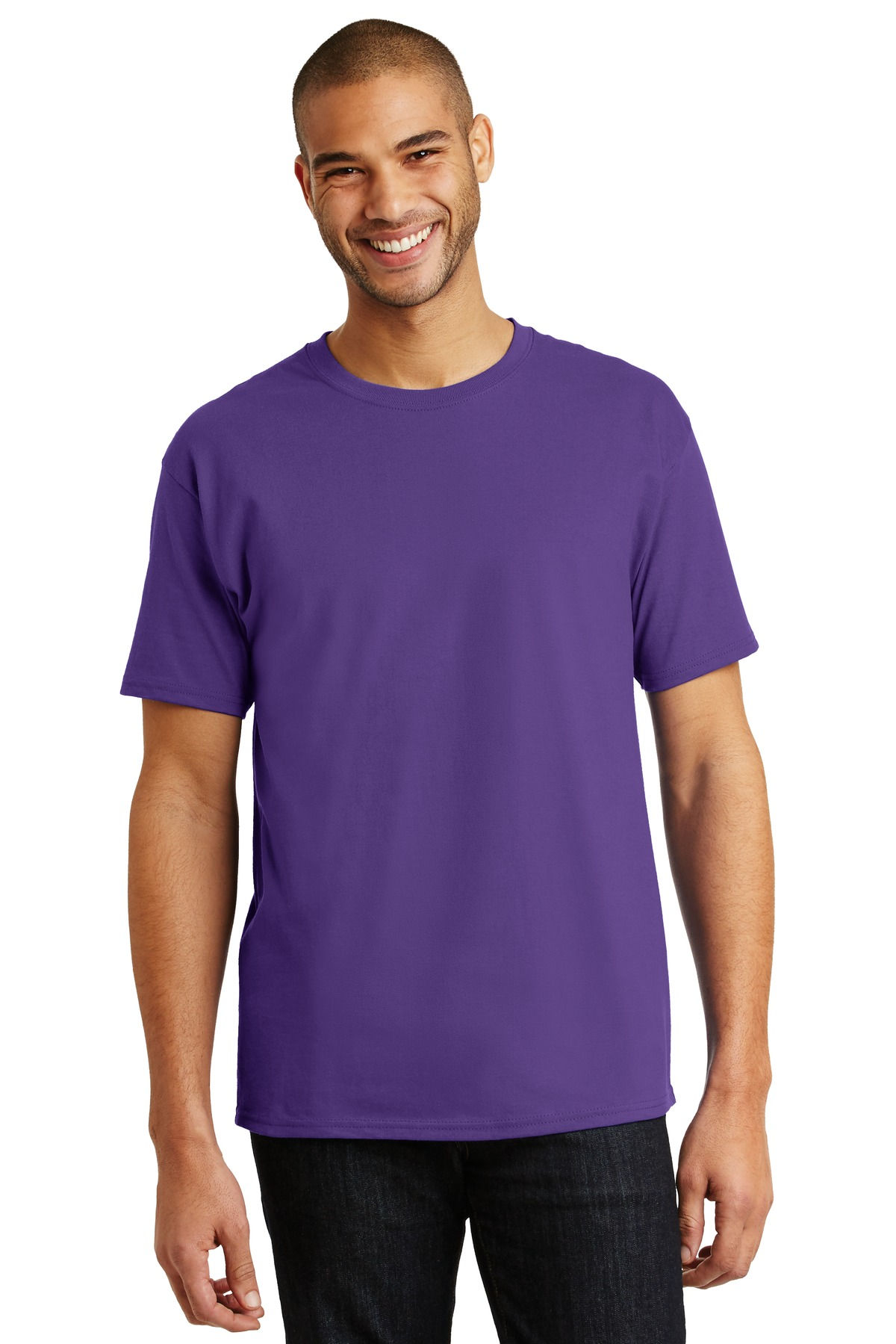 HanesÂ® Authentic 100% Cotton T-Shirt.  5250