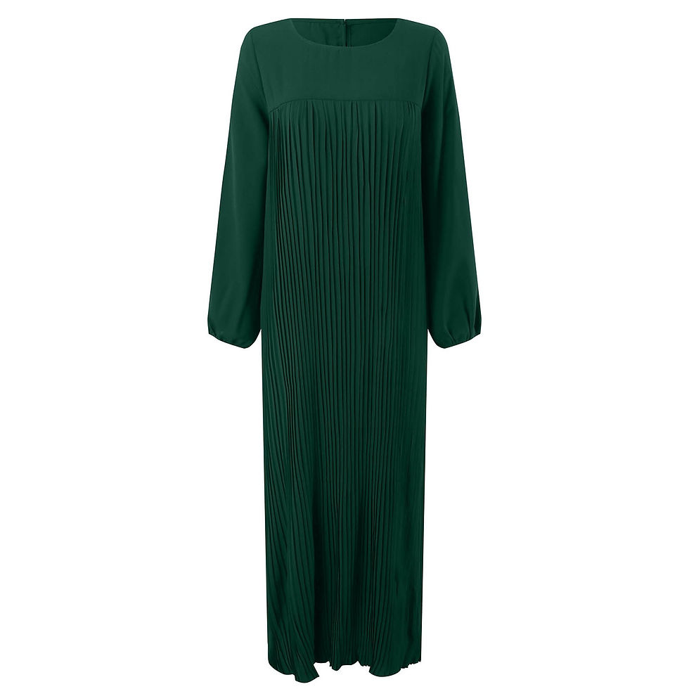Thumbnail: Autumn Dress Elegant Prom Gown Maxi Dress 2024 Women Muslim Abaya Dubai Long Sl