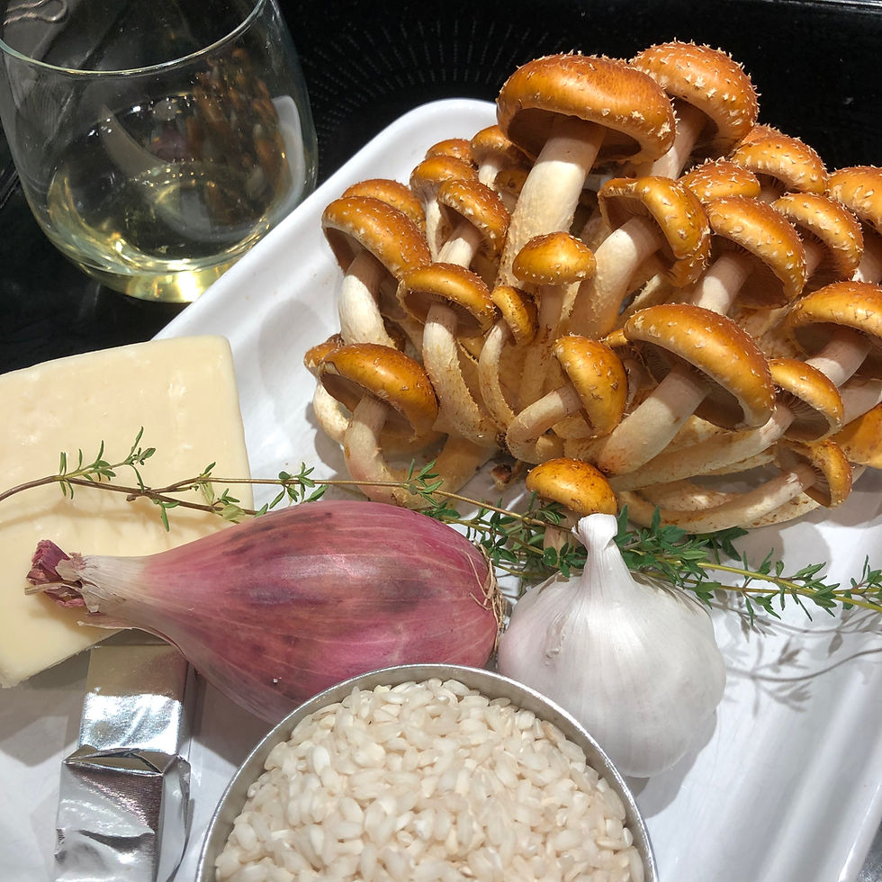 Recipe - Chestnut Mushroom Risotto