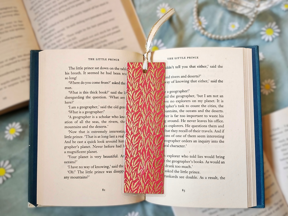 Miniature : Marque-page | Epis dorés