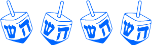 dreidel border